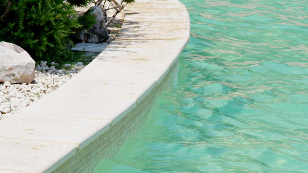 Concrete pool maintenance Auckland - clean balanced pool water